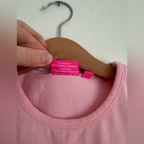 W.A.Jacobs Pink Bird Shirt, size 24 months - Picture 5 of 6